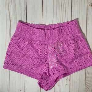 Cat and Jack Girls Purple Shorts Size Small